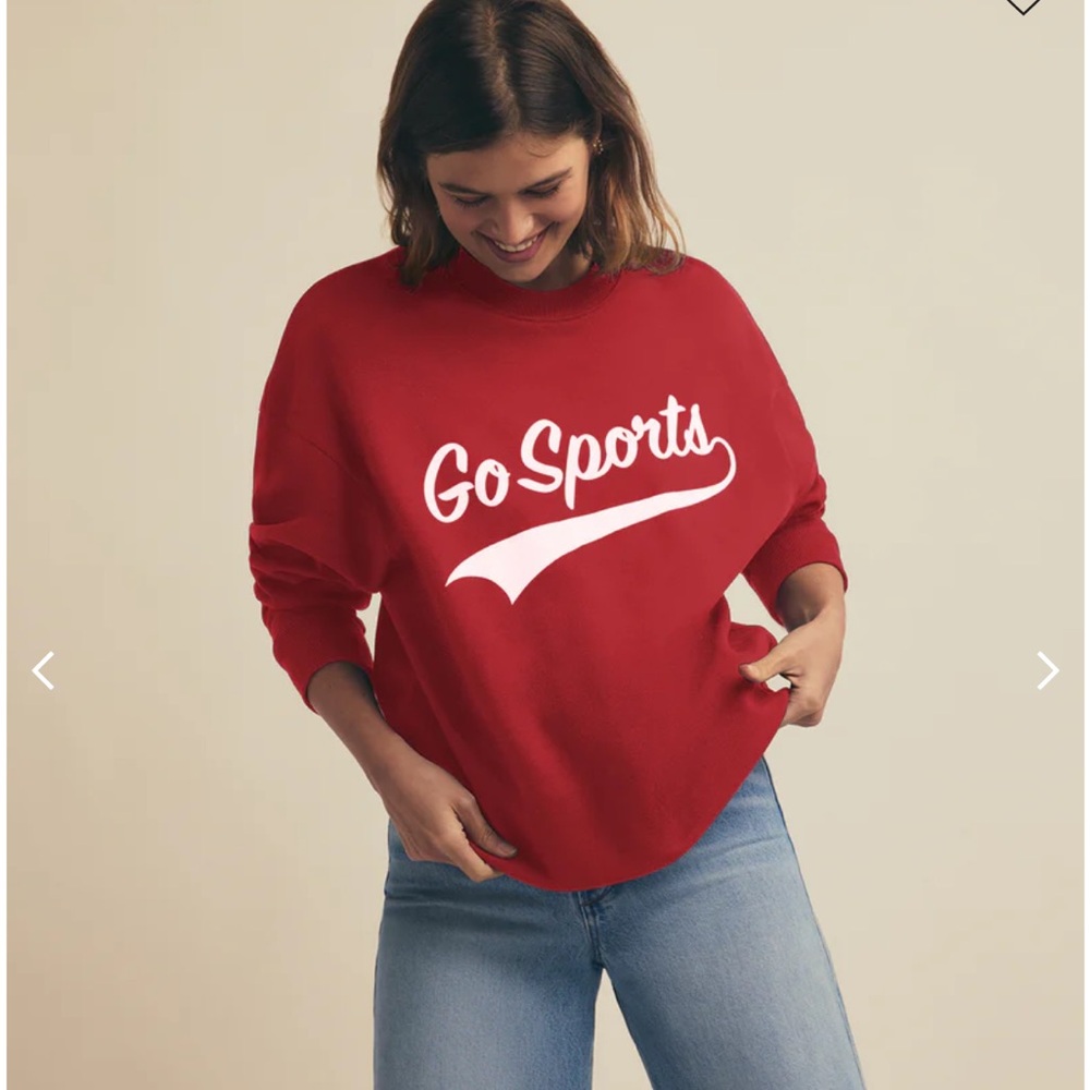 Favorite Daughter Sports Sweatshirt XS